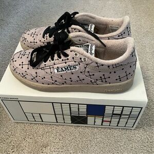 Reebok x Eames size 36 uk beige and black dots. Worn once. Box included.